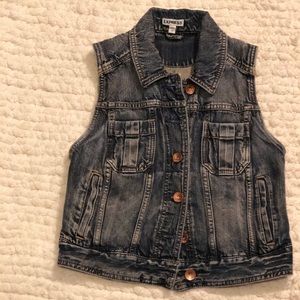 Denim vest